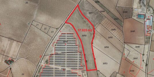 Parcela rústica en venta en San Clemente